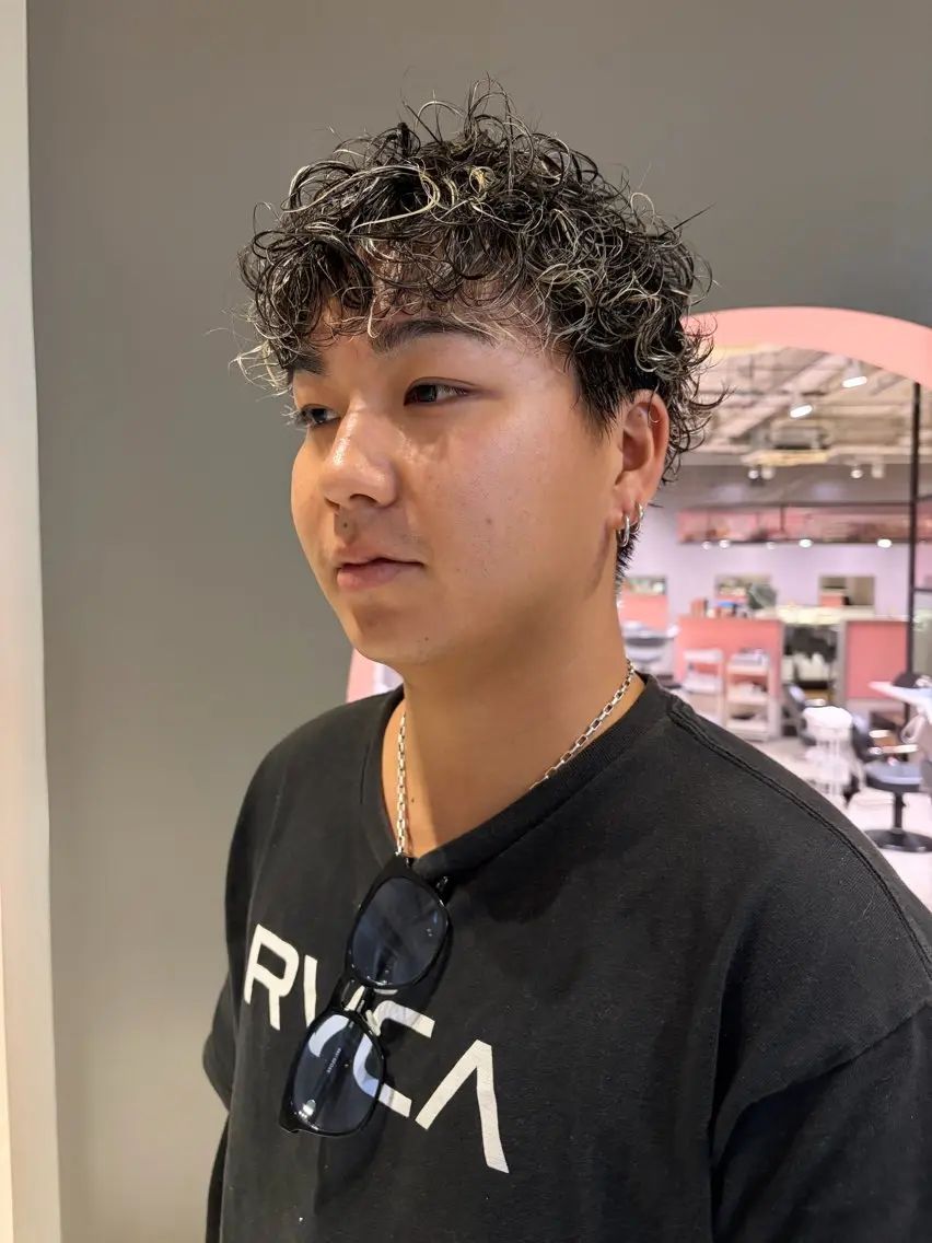 パーマ パーマ 刈谷カラーパーマ こたろうのヘアスタイル