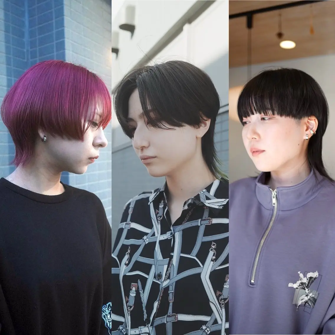 ショート カラー レイヤーカット ショートヘア ウルフカット ウルフレイヤー カット ヘアカラー トリートメント 似合わせ レイヤー須川のヘアスタイル