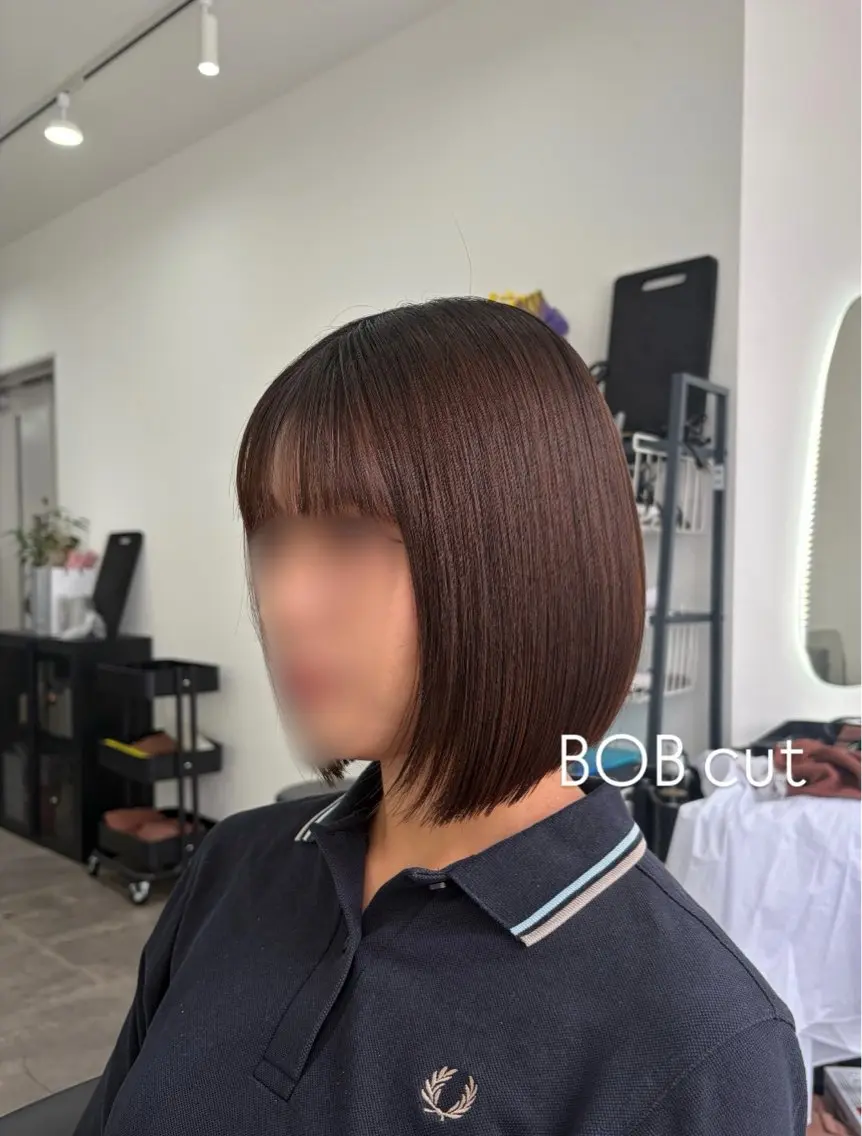 ショート カット トリートメント limitみづき🌙 レイヤーカットのヘアスタイル