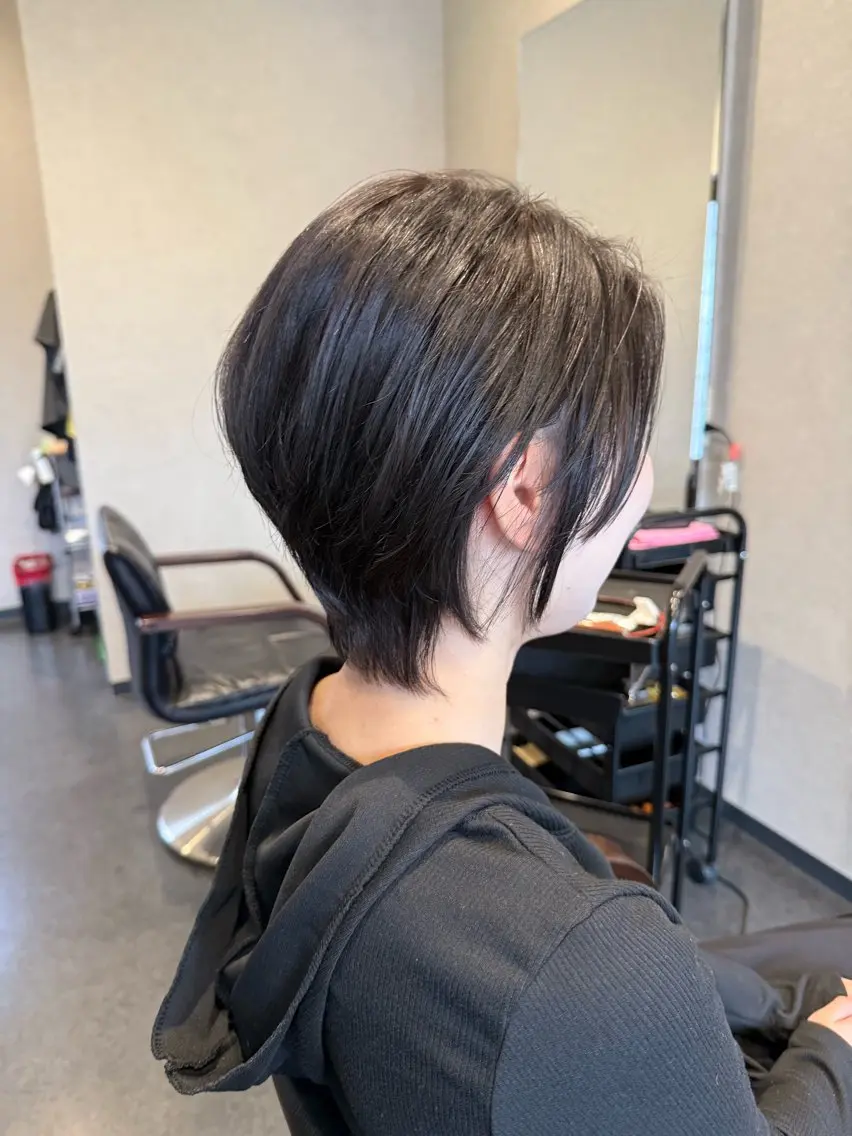 ショート ショートボブ ボブ ショートヘア 小顔カット カット ヘアカラー 髪質改善⚡️カラー 🍀武久 誠🍀のヘアスタイル