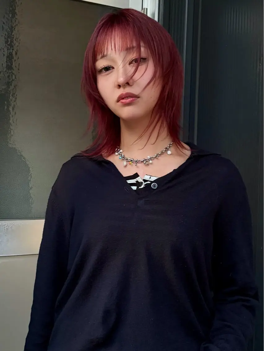 ミディアム カラー ヘアカラー トリートメント コツ🧚ハイトーン /カラー/名古屋/栄のヘアスタイル