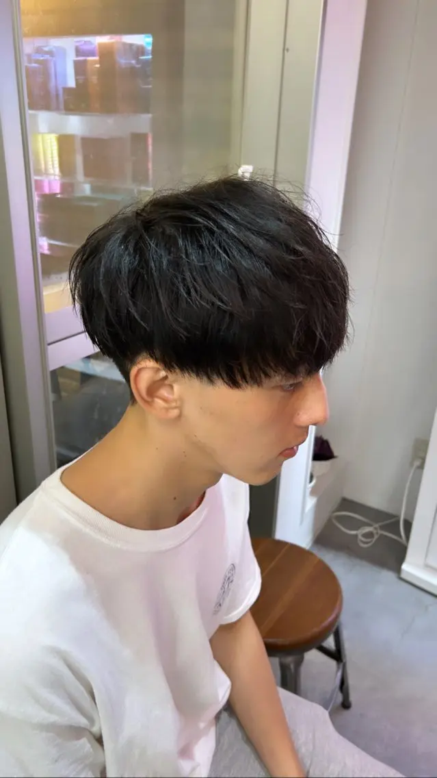 メンズ カット ヘアセット パーマ支持率No.1 ❤️🔥安成弾のヘアスタイル