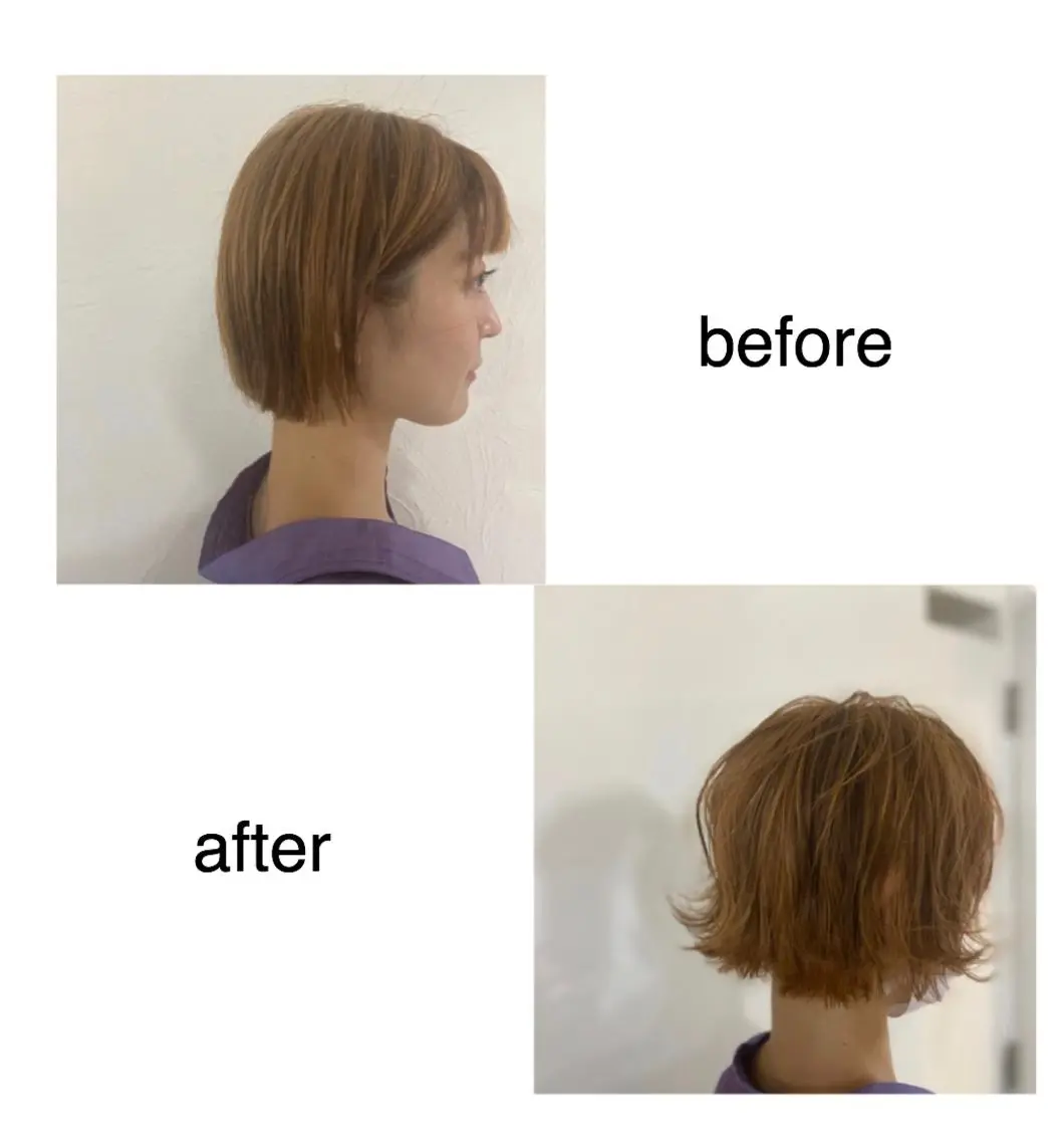 ミディアム 植野/新宿 高田馬場のヘアスタイル
