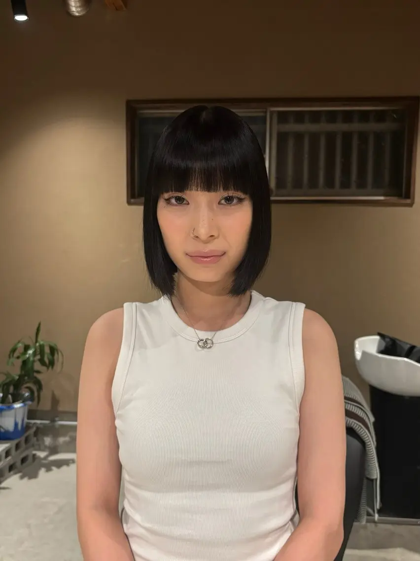 カット トリートメント 中津/似合わせカット /美馬本紅亜のヘアスタイル