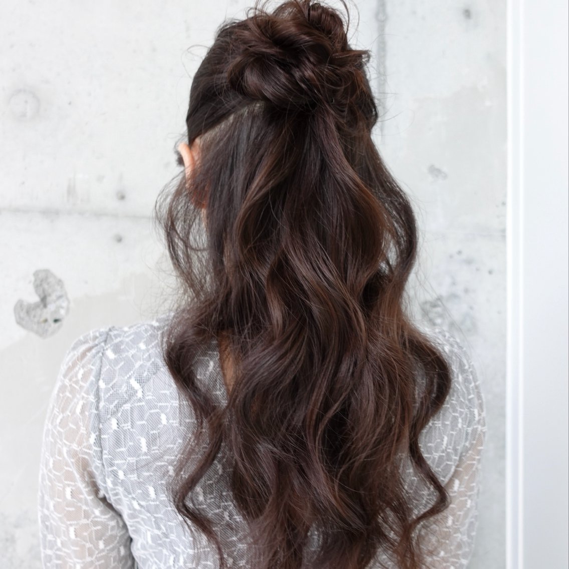 ロング カラー ヘアアレンジ ヘアセット 🌐サトウ リョウ🌐のヘアスタイル