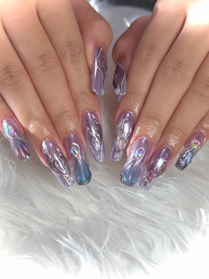 ネイル 長さ出し Nail room Aのネイルデザイン