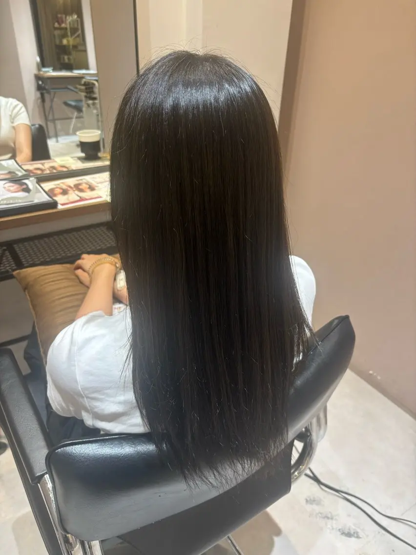 カラー ヘアカラー トリートメント 田口 彩葉のヘアスタイル