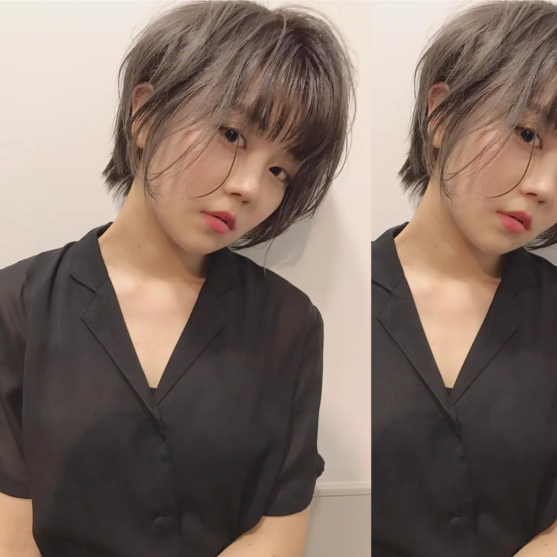 ショート カラー アッシュ イルミナカラー ✨似合うのその先へ✨ 田中延和のヘアスタイル