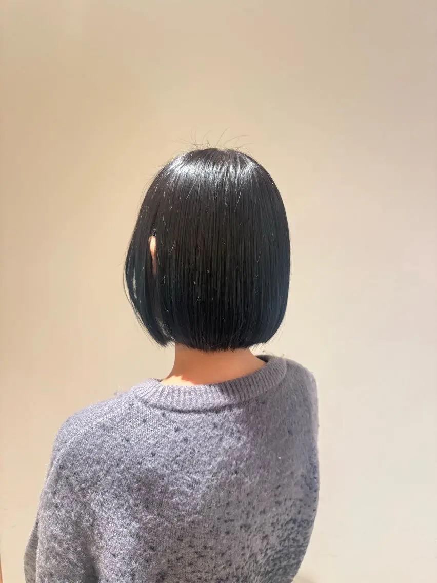 ショート ボブ カット ヘアカラー かとう きりん🎀🪽のヘアスタイル