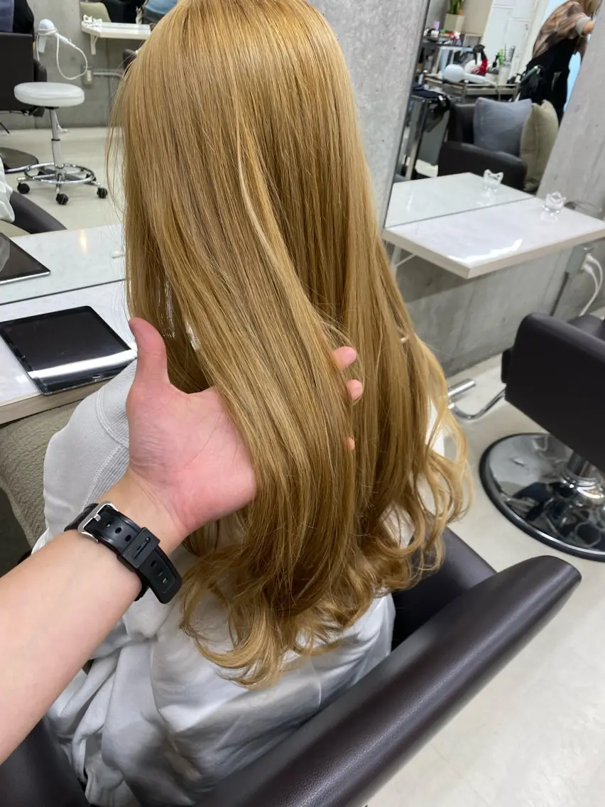 ロング うる艶ヘア♡韓国好き 透明感　shotaのヘアスタイル