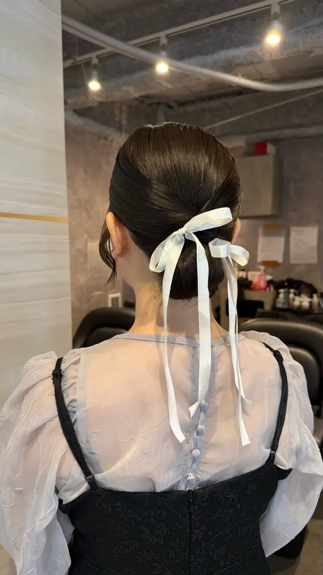 ロング 古沢 月渚のヘアスタイル