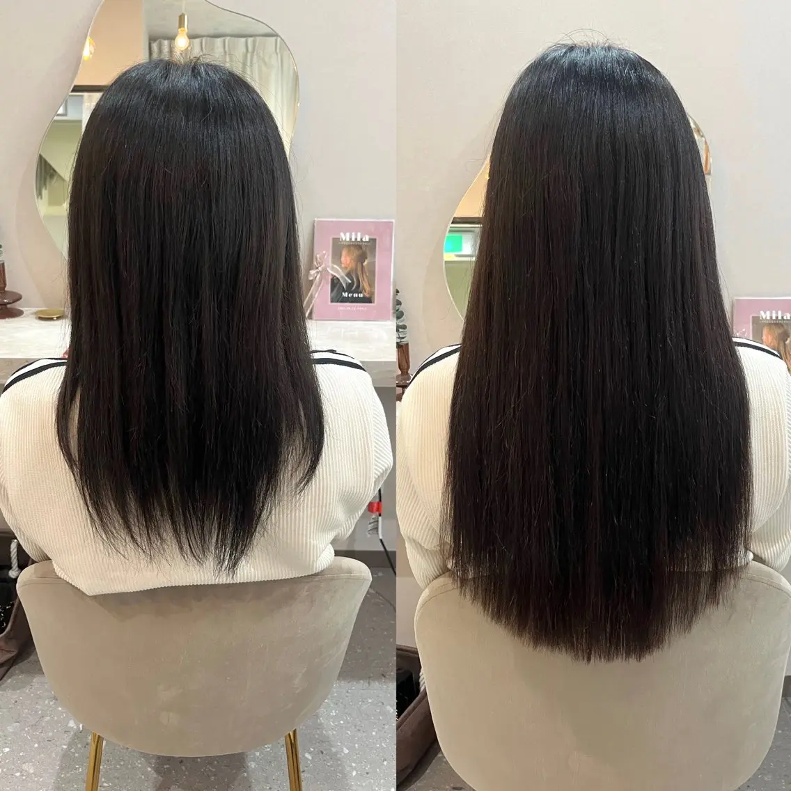 ロング ヘアアレンジ エクステ Mila Akariのヘアスタイル