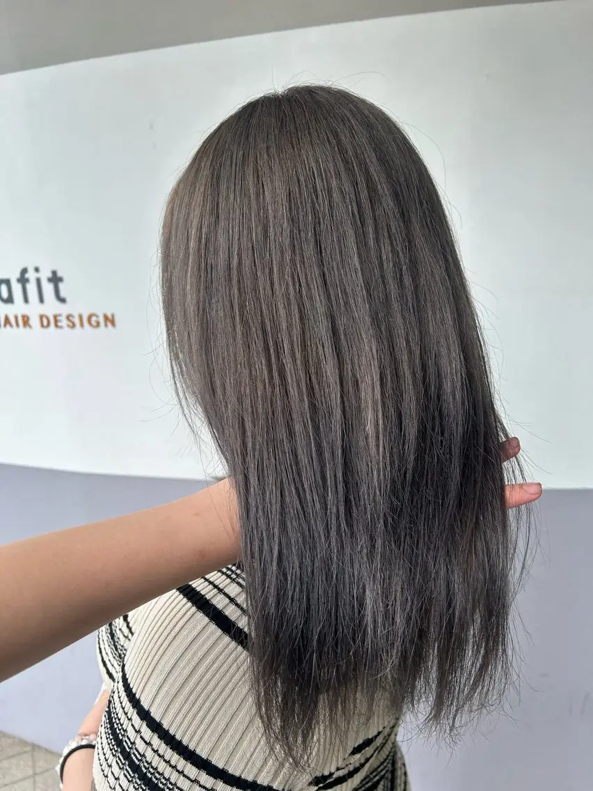 カラー 透明感カラー ヘアカラー トリートメント 筑紫野美容師 すずのヘアスタイル