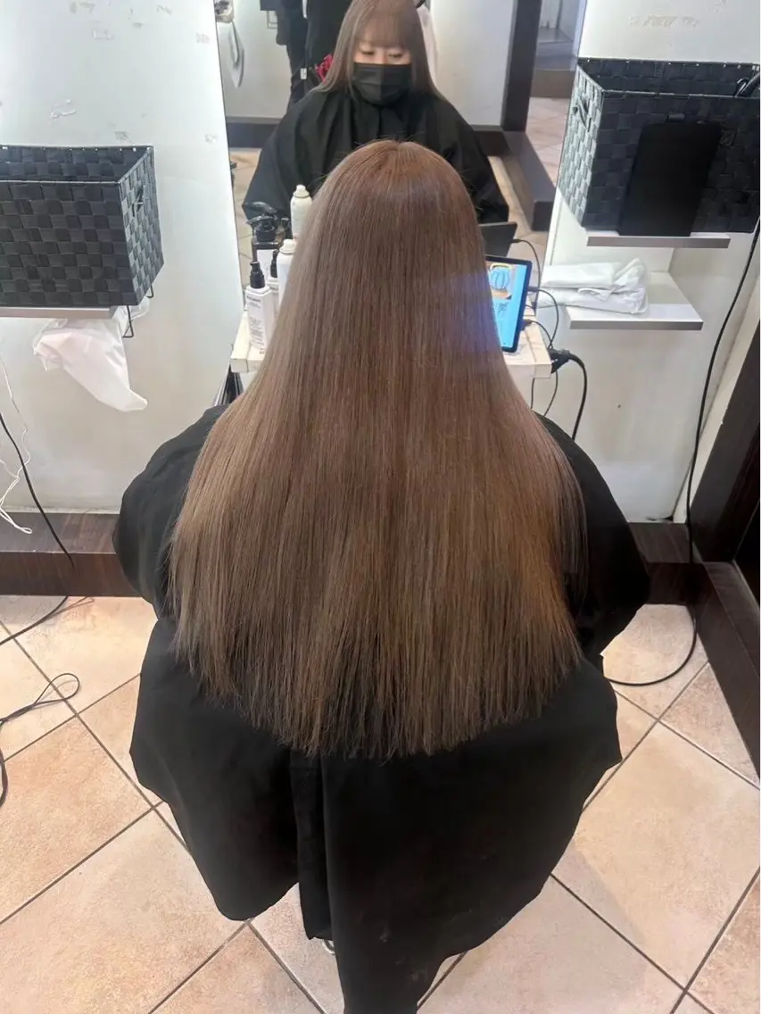ロング カラー 🫧モデル募集 純菜🫧のヘアスタイル