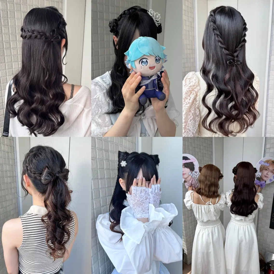 🎀ライブ、イベント『ヘアアレンジ』🎀お友達と2人で予約可能🍓の写真