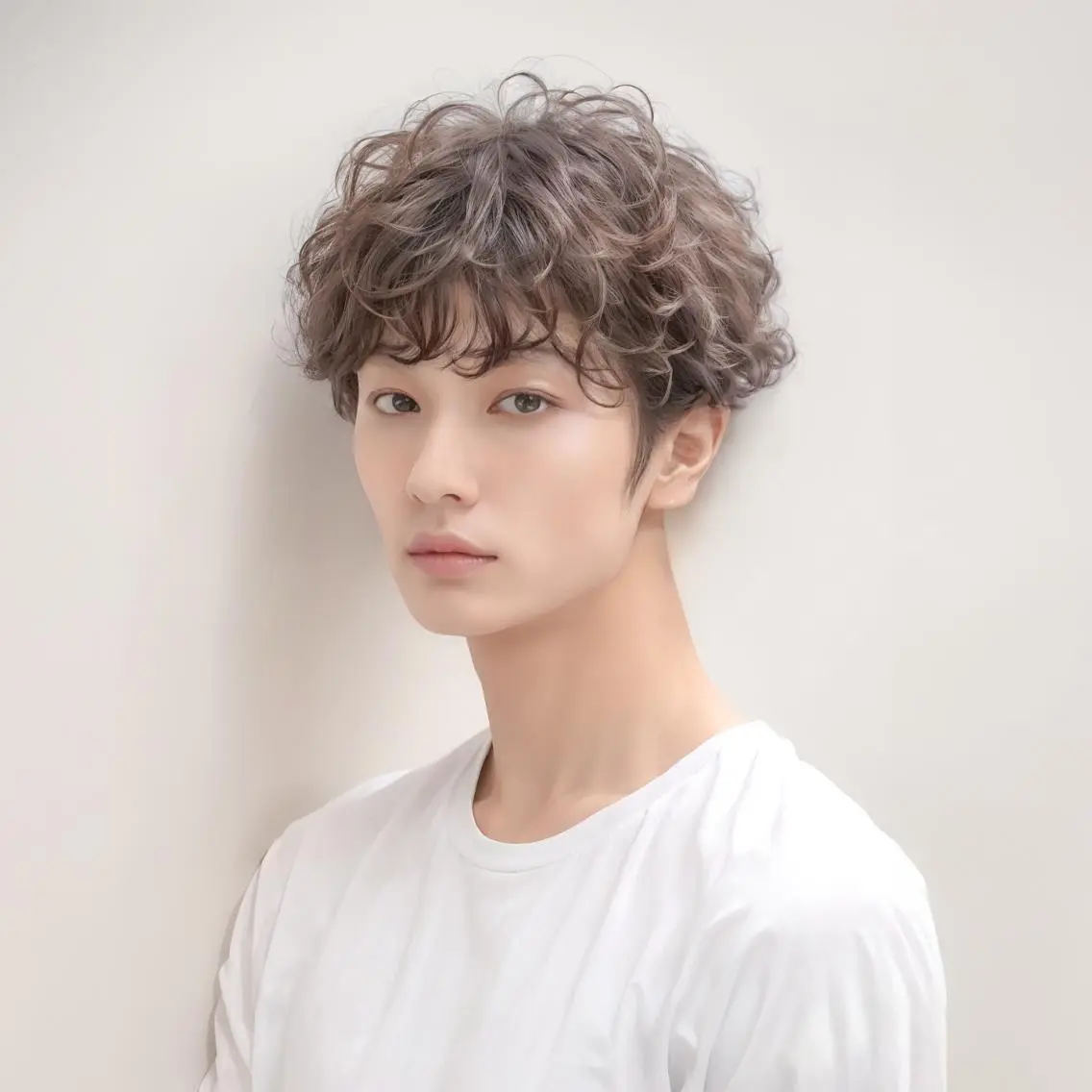 期間限定メンズカット+ツイストパーマの写真