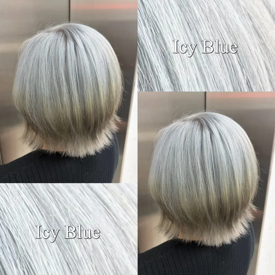 ショート カラー 切りっぱなしボブ ブリーチ ブルーカラー ブラウンカラー ケアブリーチ ヘアカラー 🌷︎あすか🌷 JILLSTUDIOのヘアスタイル