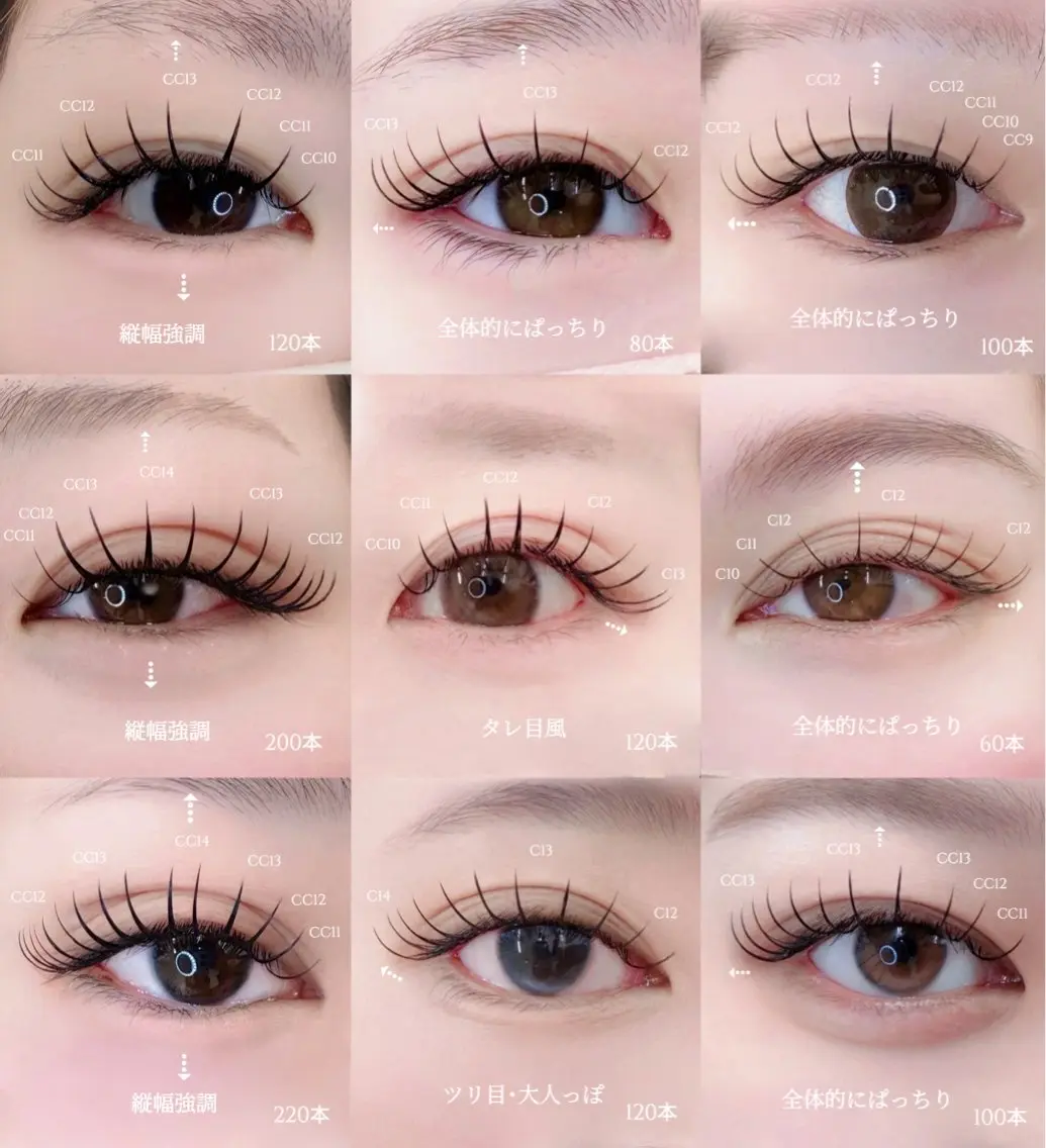 マツエク・マツパ フラットラッシュ eyemor.可児店 須田のマツエク・マツパデザイン