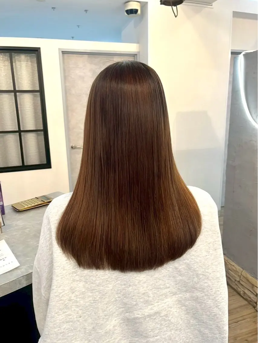 ロング VISAGE ba.sk 金子詩帆のヘアスタイル