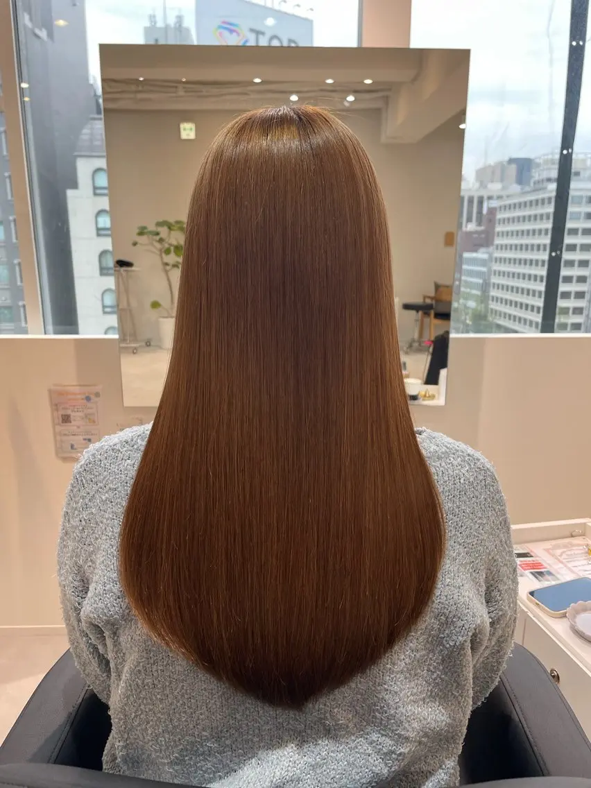 ロング IENA髪質改善 honokaのヘアスタイル