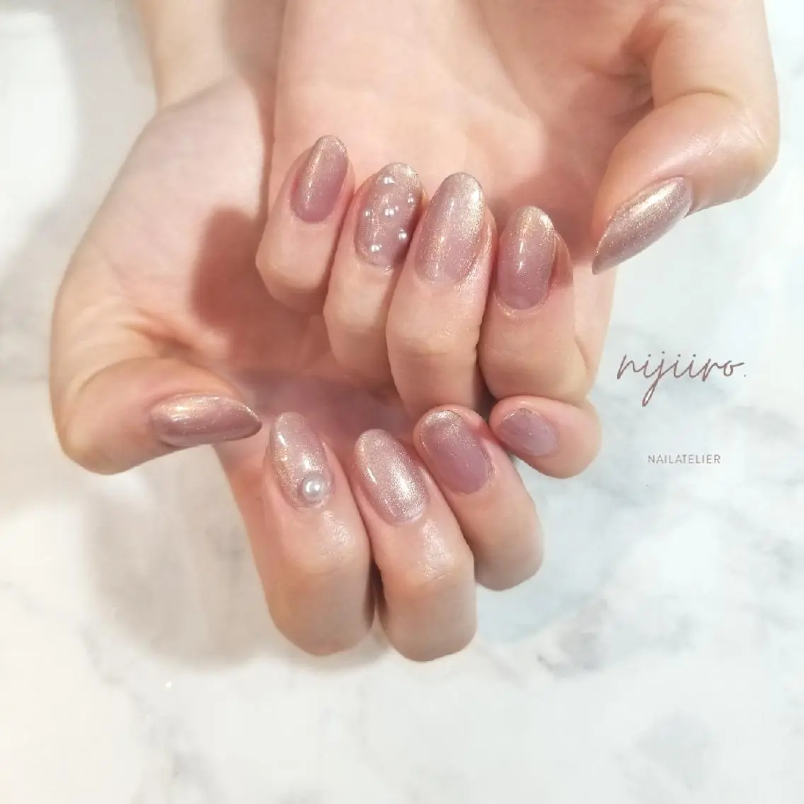 ネイル ハンドネイル nijiiro🌈 サトウのネイルデザイン
