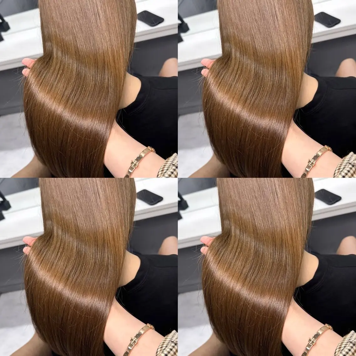 セミロング カラー カット ヘアカラー トリートメント 透明感×韓国ヘア 🇰🇷きららのヘアスタイル
