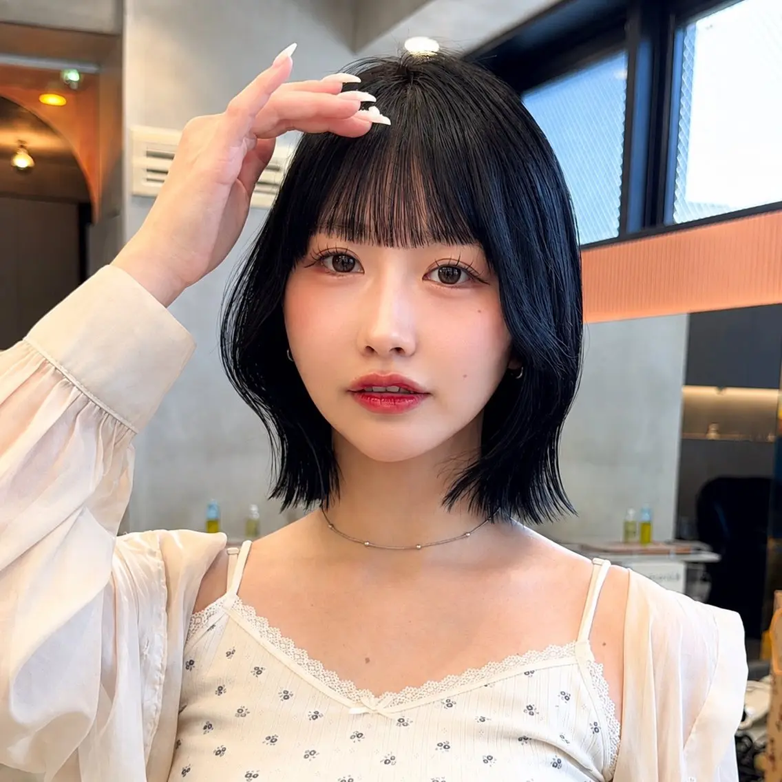 ミディアム カラー カット ヘアカラー トリートメント 🩷小川大輔🩷 ボブ/インナーカラーのヘアスタイル
