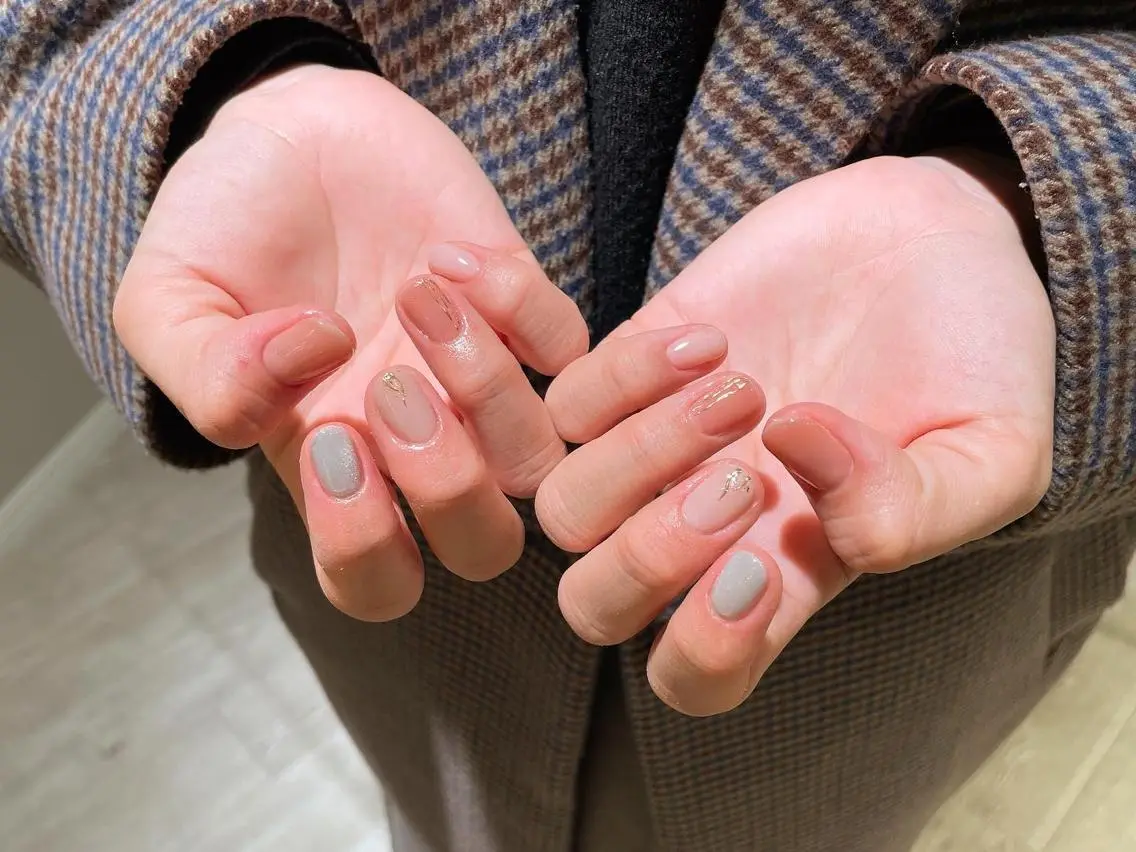 ネイル アートネイル オフィスネイル ハンドネイル Aing nail 澤瀬のネイルデザイン