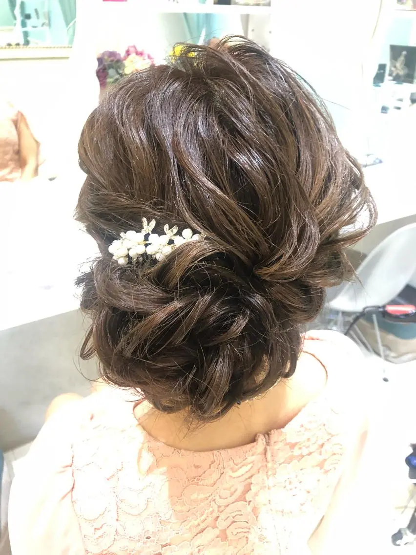 8/10限定💜浴衣着付+ヘアセット  ¥3800（税込）の写真