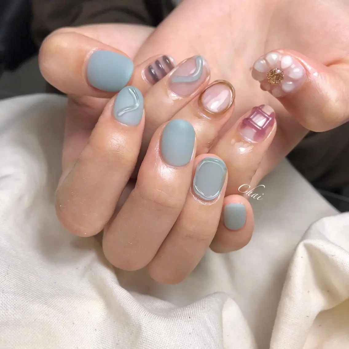 ネイル ハンドネイル chai nail _ai📍鶴橋/桃谷のネイルデザイン