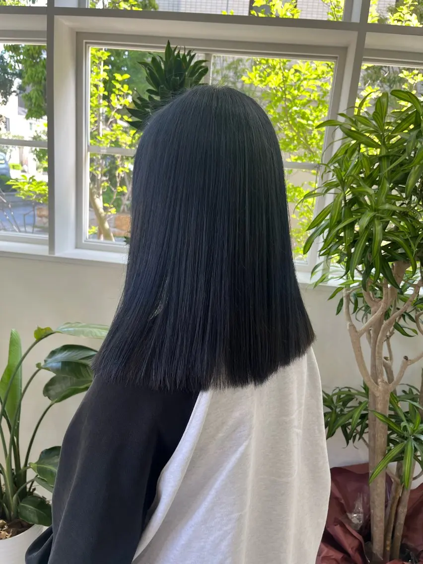 セミロング ヘアカラー カラーリスト カラー特化/ゆづきのヘアスタイル