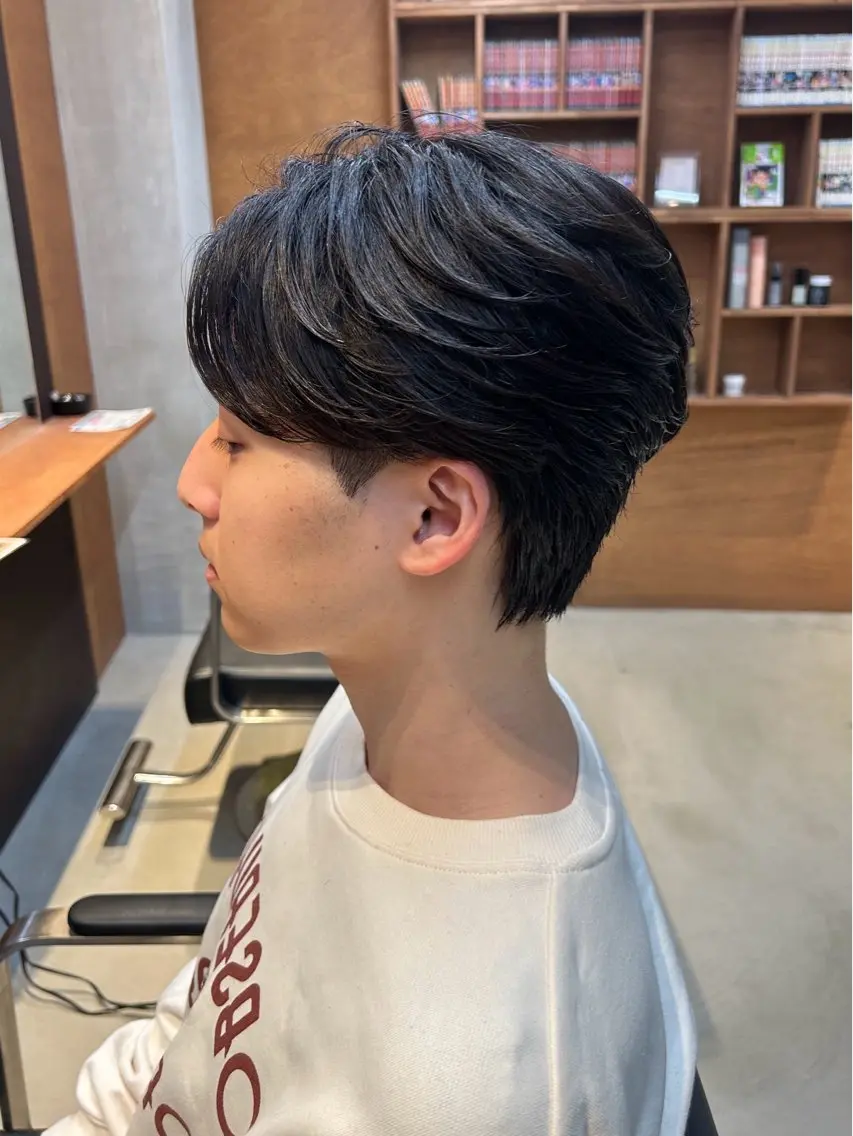 メンズ 垢抜けヘア🐈🤍 mioのヘアスタイル