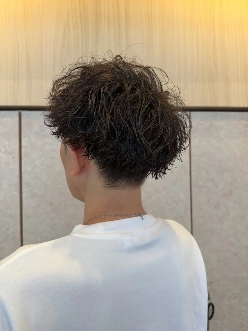 カット+クリームパーマ+【髪質改善marrb】の写真