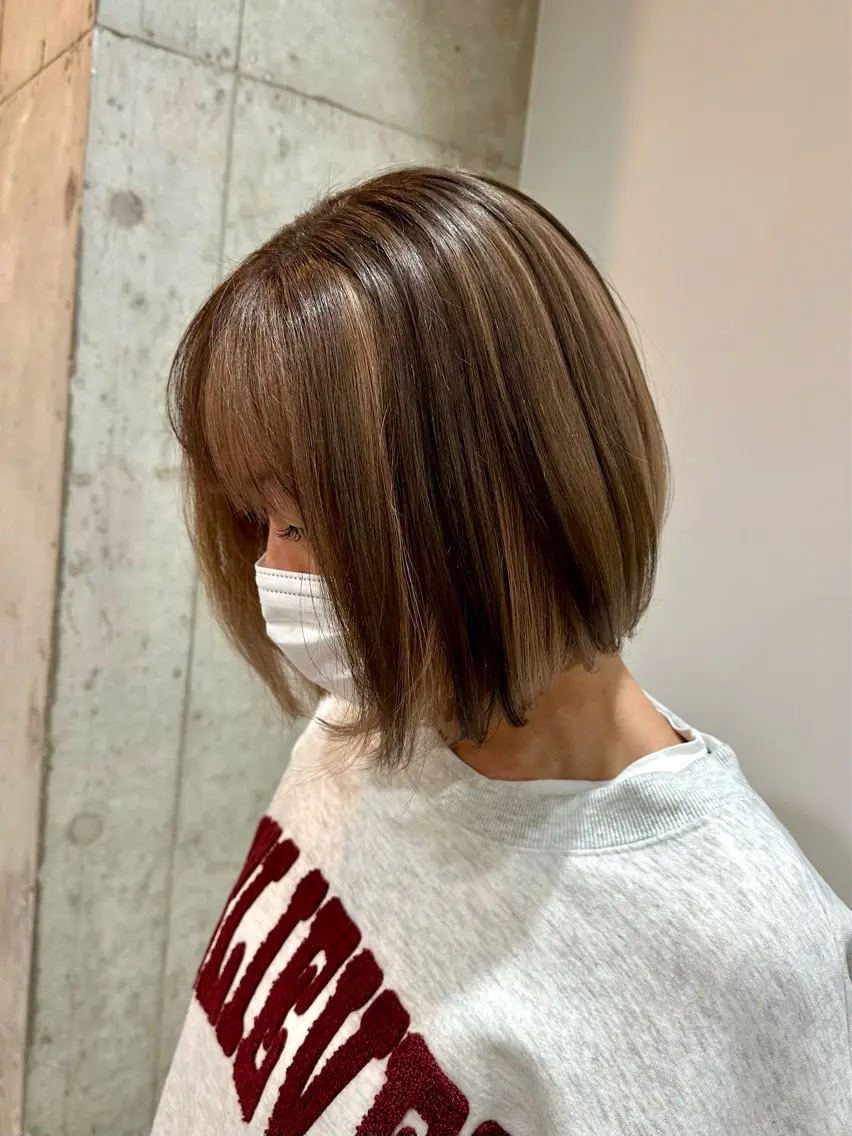 ミディアム カラー 🦋ハイトーン🦋/ かのんのヘアスタイル
