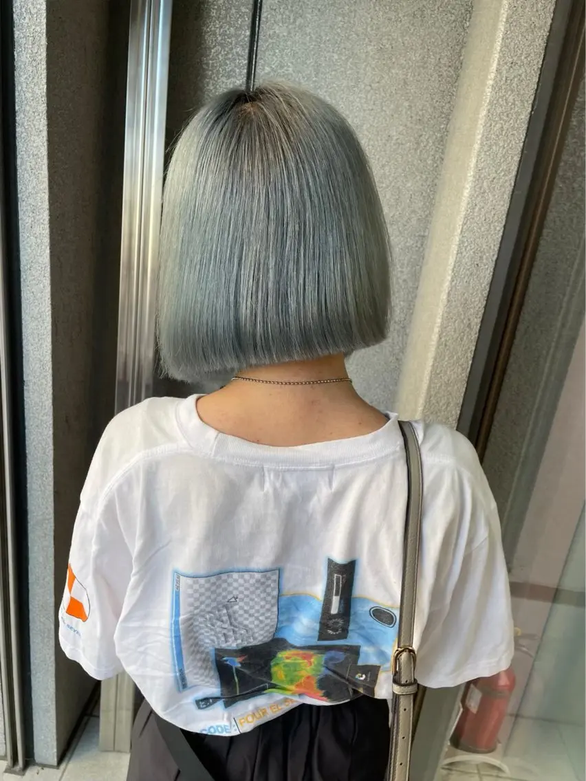ショート ボブ 金田 颯太のヘアスタイル