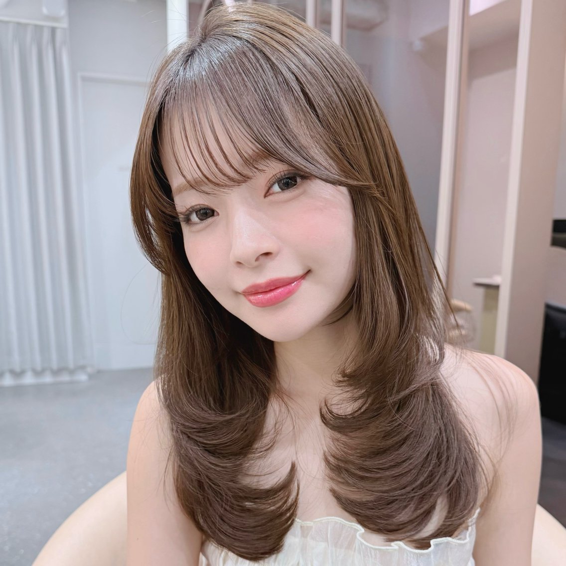 💫大宮で叶う韓国レイヤー🇰🇷【カット＋カラー】＋【エアンストリートメント】💫の写真