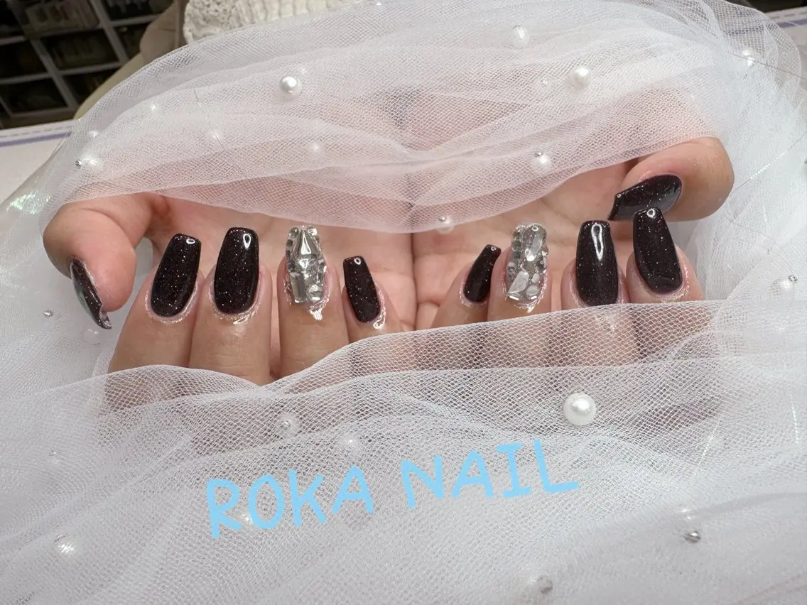 ネイル ハンドネイル 長さだし専門店 ROKANAILのネイルデザイン