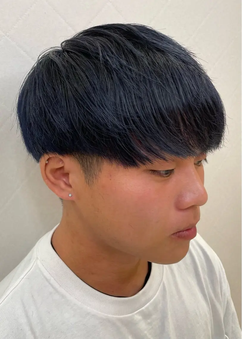 【メンズ限定】束感カット＋ブリーチカラー※シャンプー別の写真