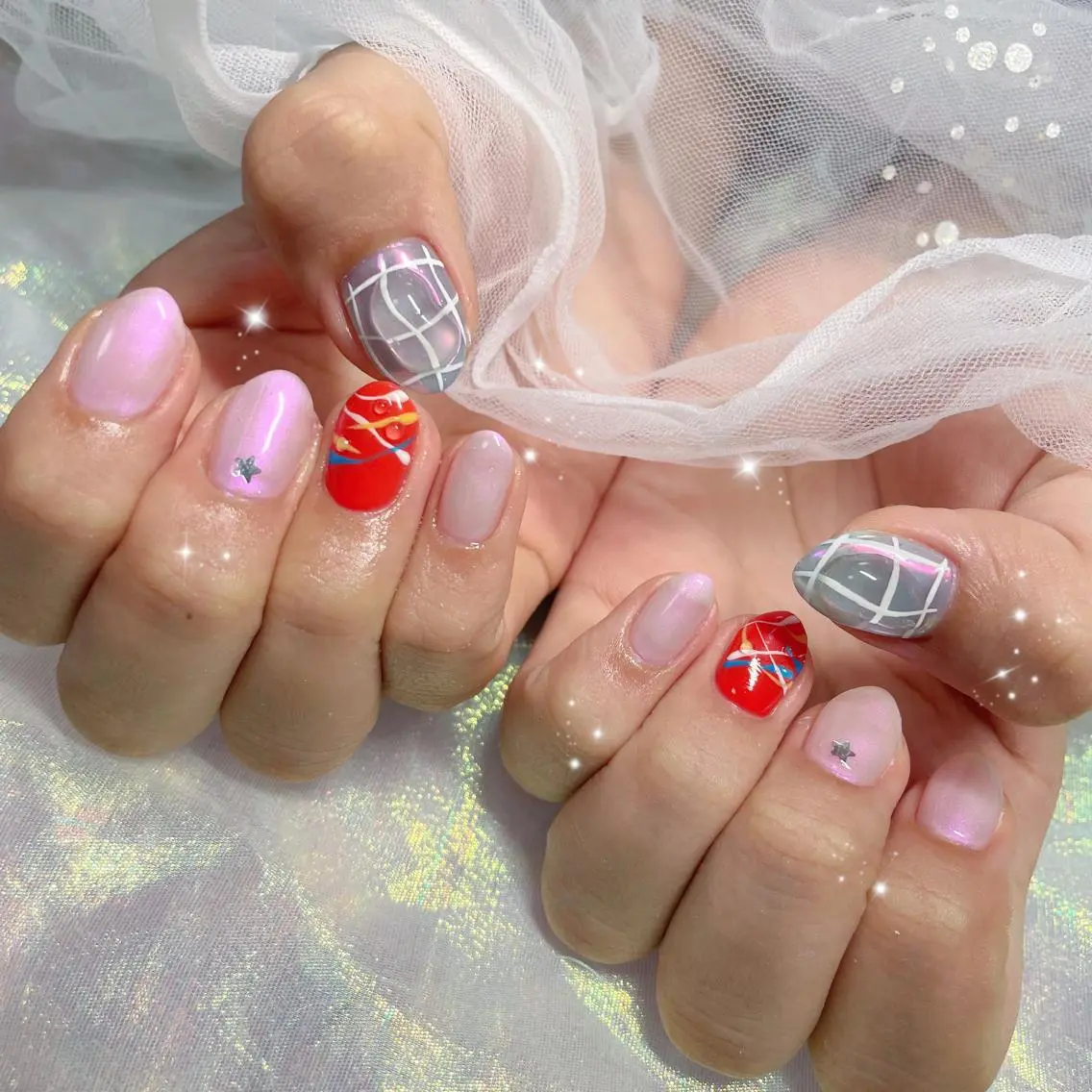 ネイル ハンドネイル 🌷 MIO🌷のネイルデザイン