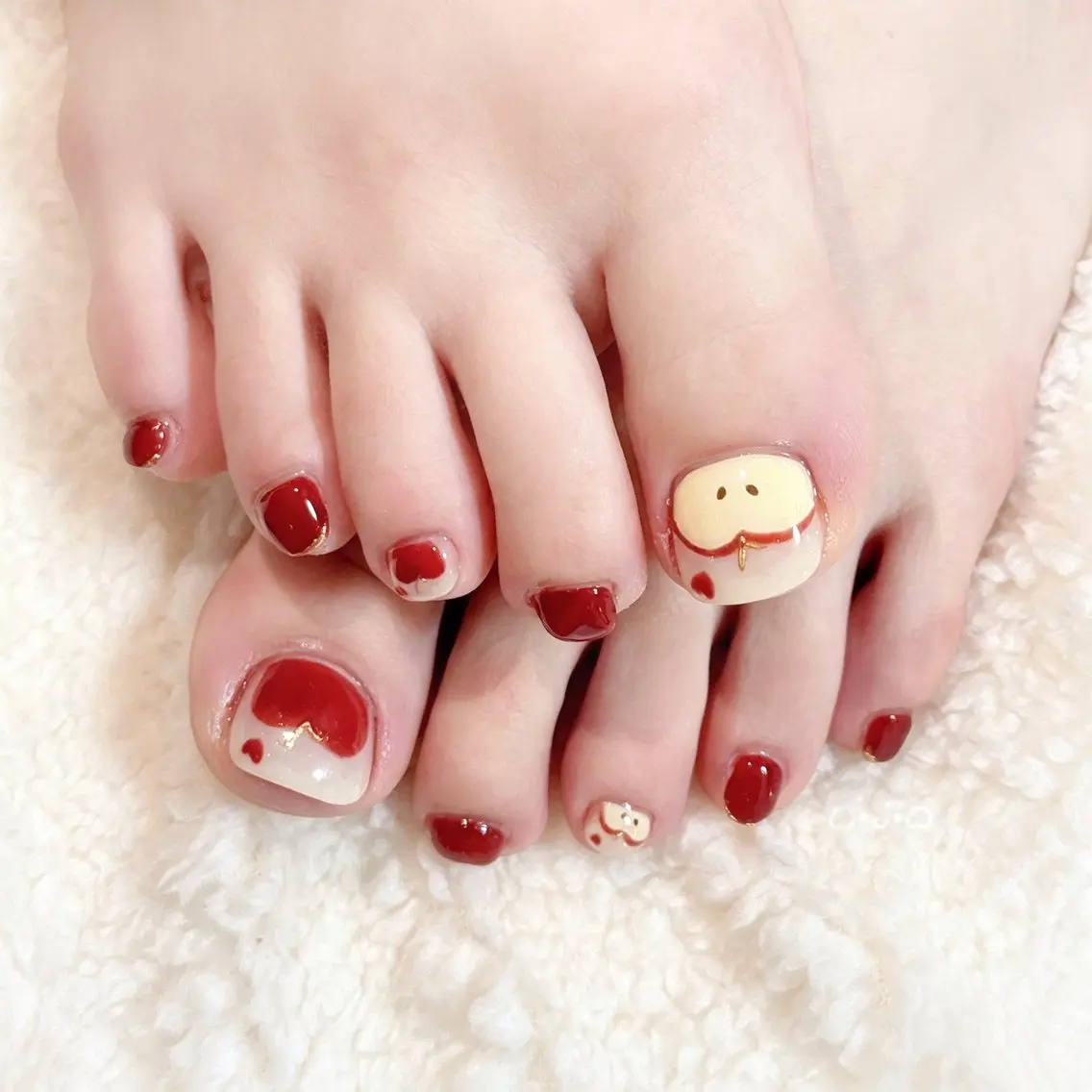 ネイル フットネイル Lavender nail·中島公園のネイルデザイン