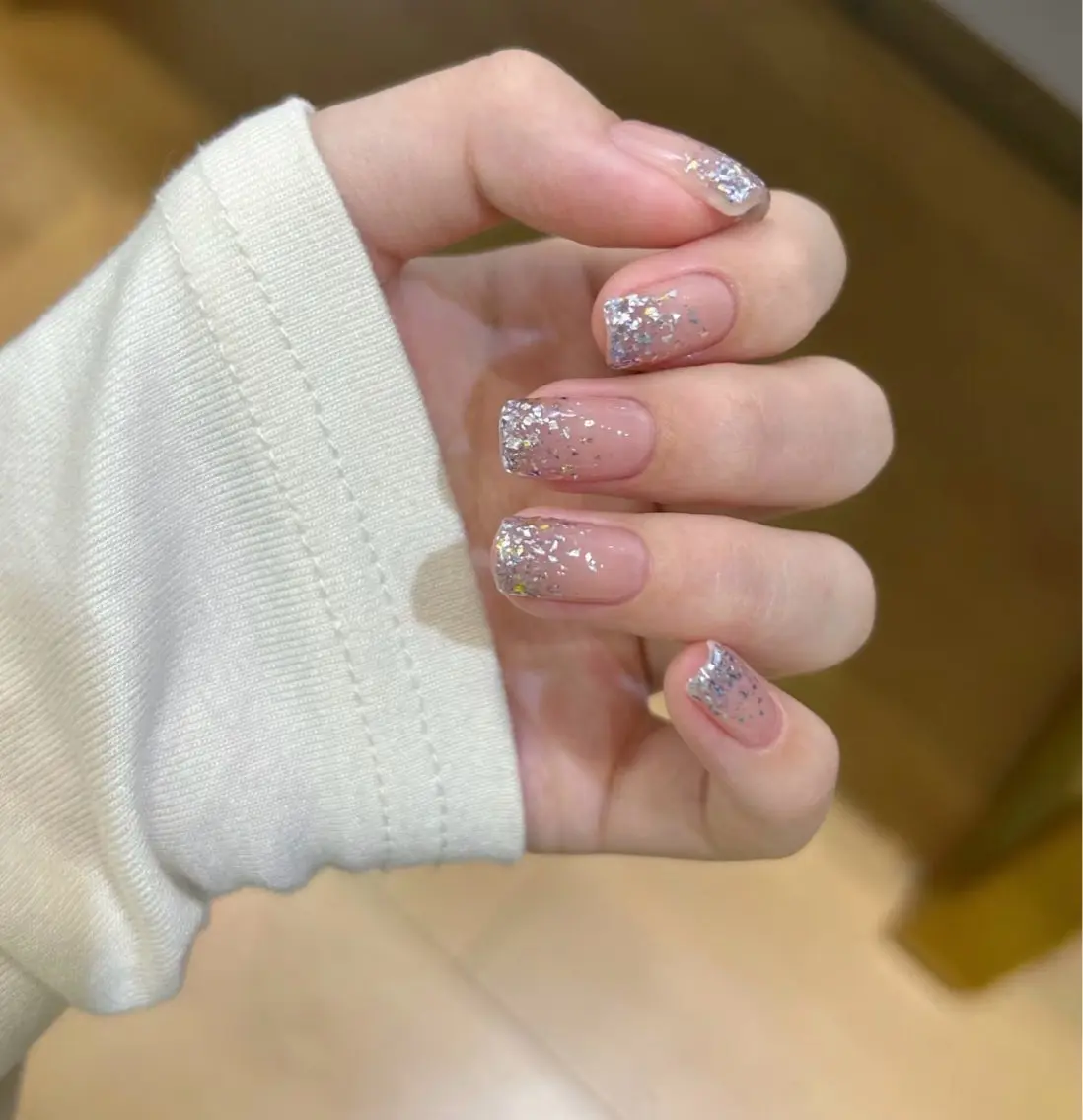 ラメグラデーション(オフ込み)¥3980の写真