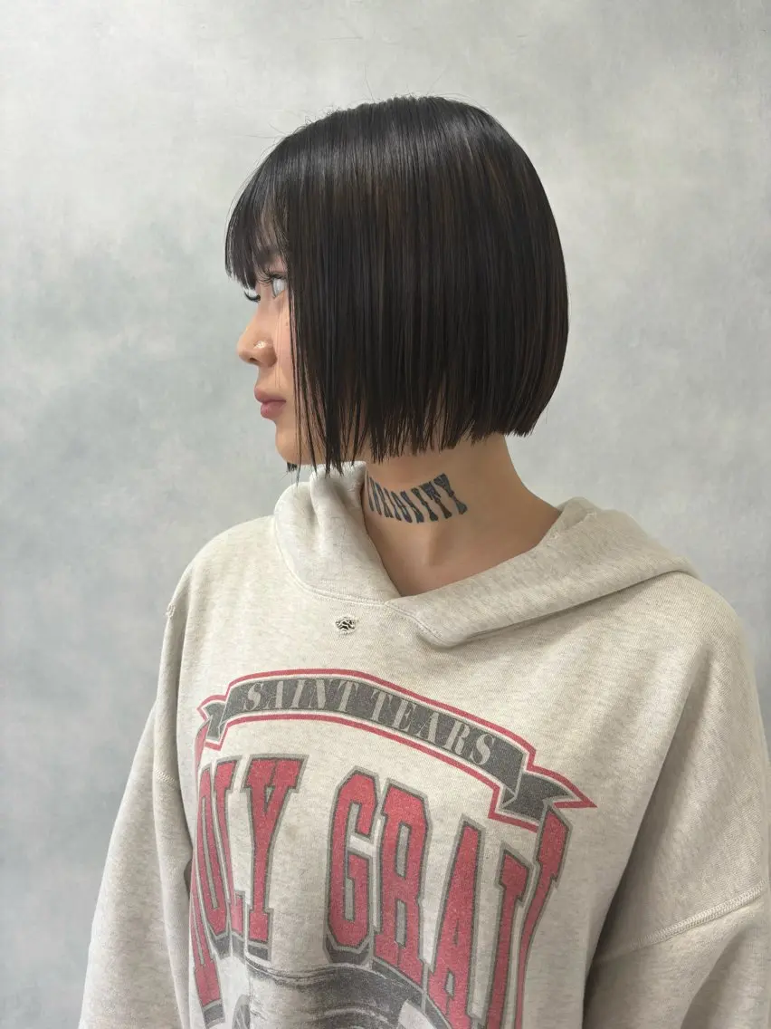 ショート ボブ ravens代表 ヒロムのヘアスタイル
