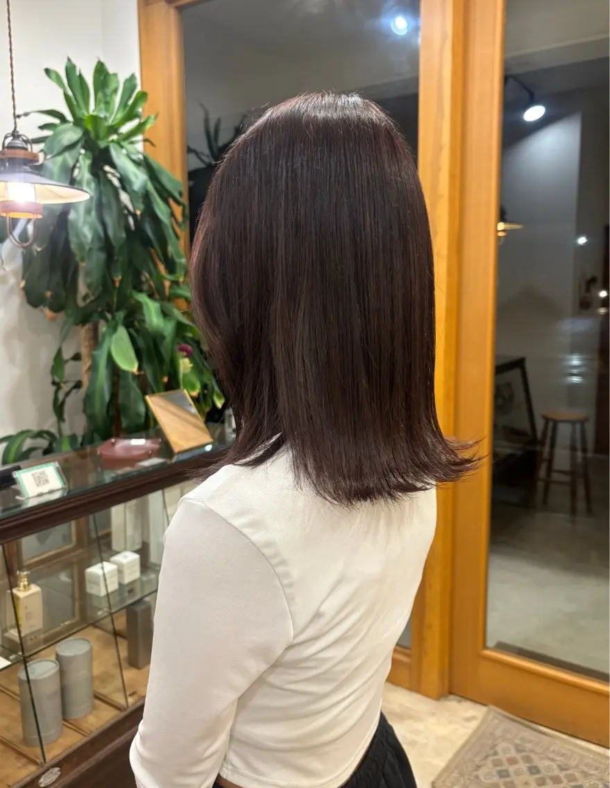 ミディアム ヘアカラー ✳︎ manaのヘアスタイル