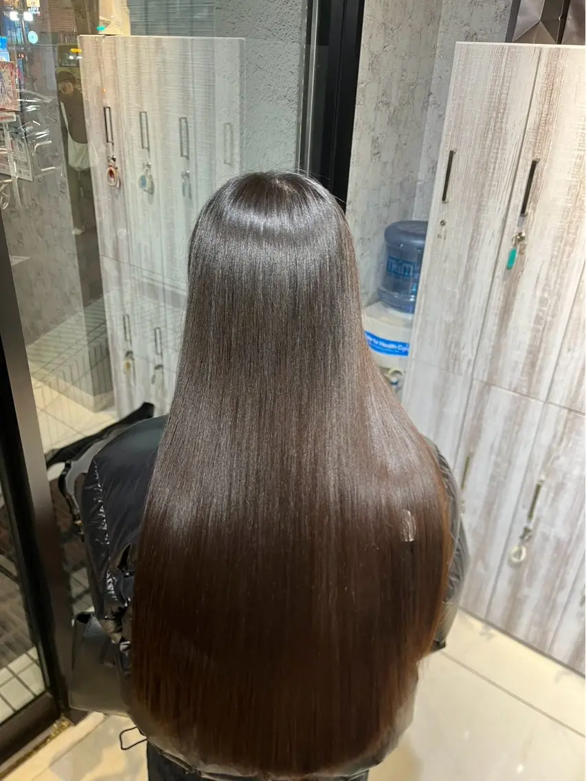 ロング カット ヘアカラー トリートメント 🫧似合わせ艶カラー /平山🫧のヘアスタイル