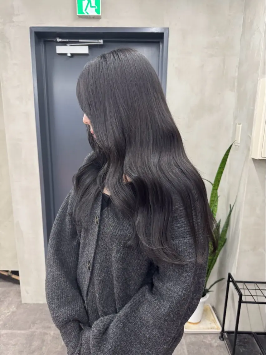 ロング 重松 丈博のヘアスタイル