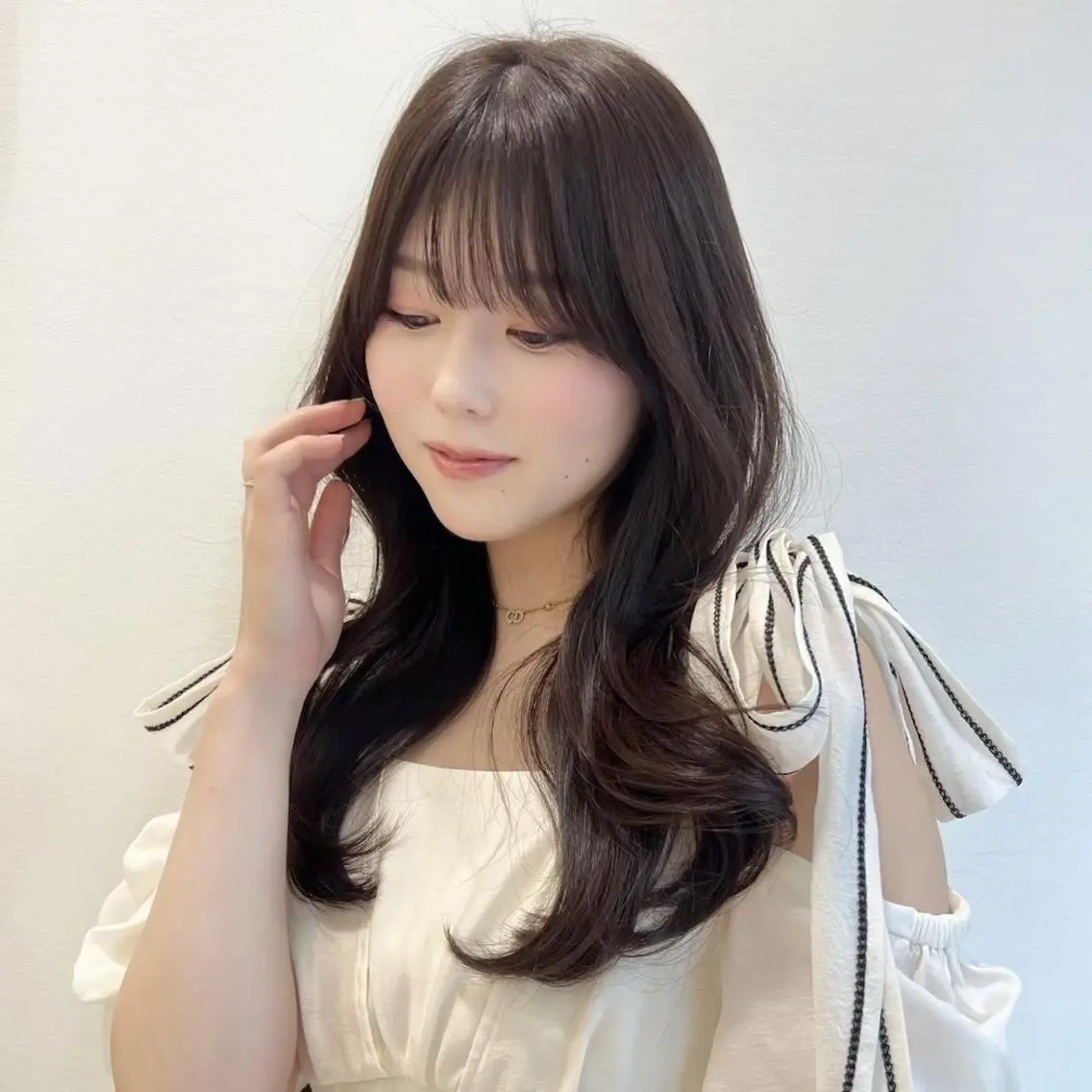 カラー 透明感赤み消し🌿 垢抜けカラー/横浜のヘアスタイル