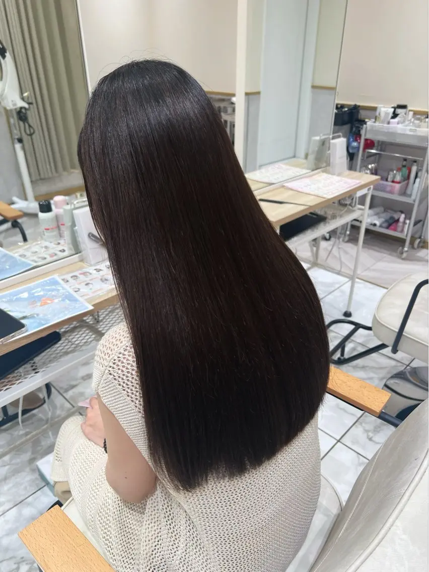 ロング 髪質改善 トリートメント カット トリートメント レディースパーマ 🧺🪽/SHUNOのヘアスタイル