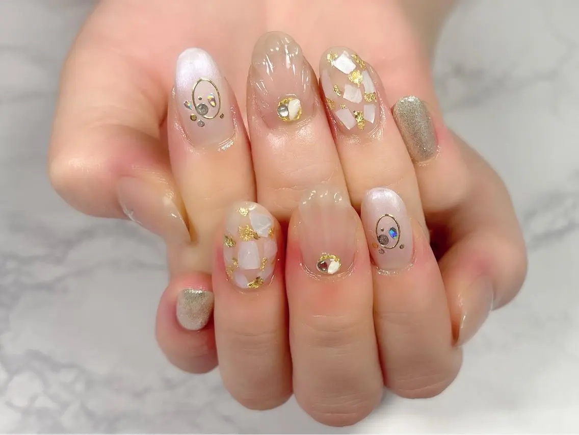 ネイル 持ち込み ハンドネイル Nail Salon KURELLYのネイルデザイン