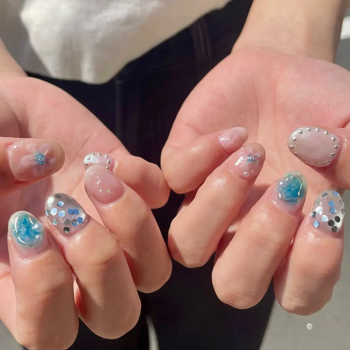 ネイル ニュアンスネイル NENE／Insta p_box_neneのネイルデザイン