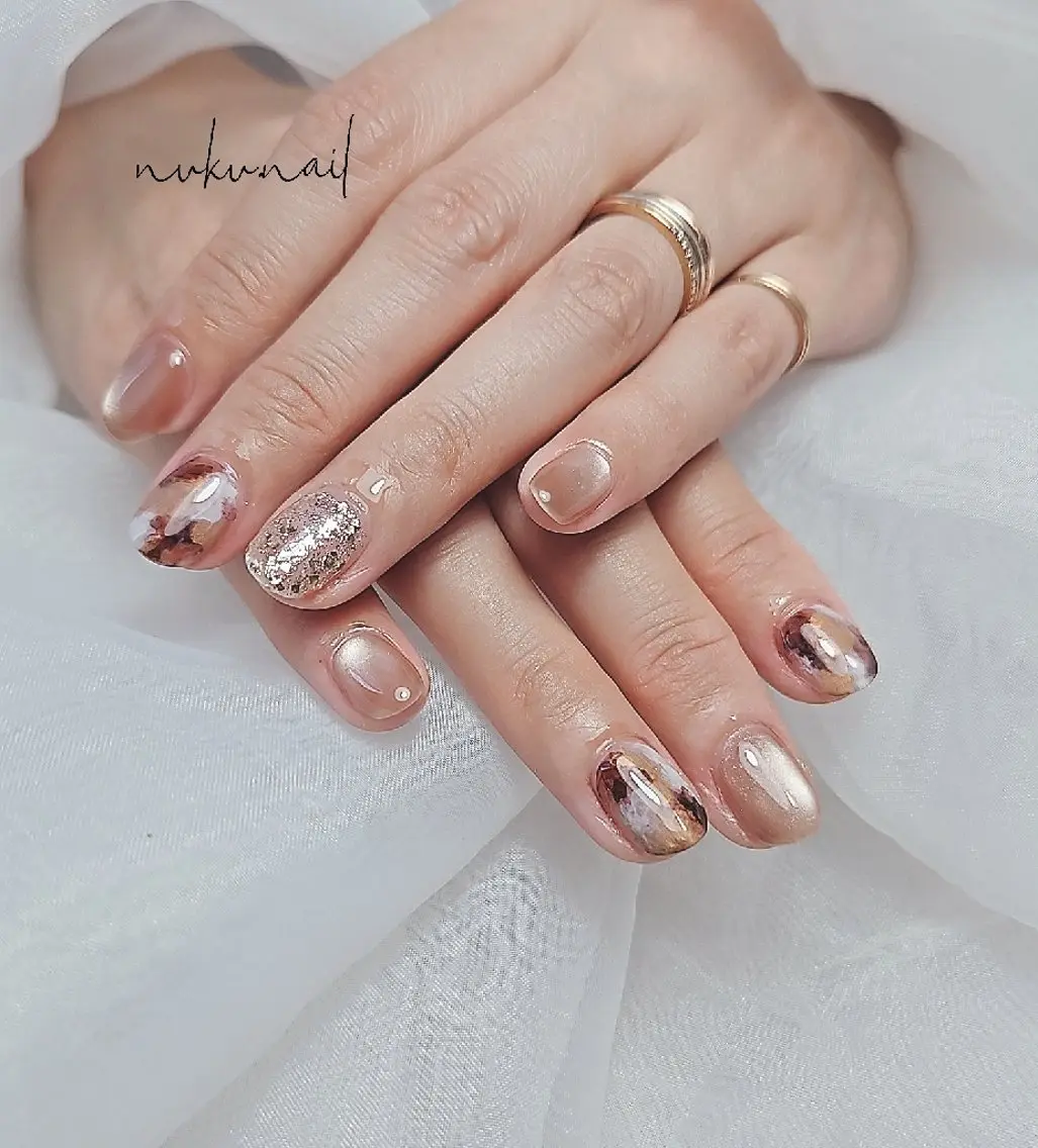 ネイル ハンドネイル nuku.nail 　namiのネイルデザイン